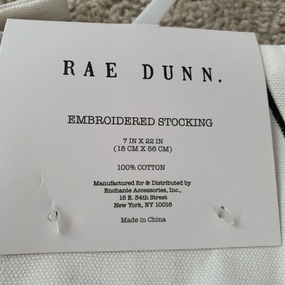 Rae Dunn Stocking - Picture 2 of 3